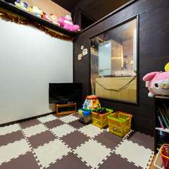 キッズルームもあるので、小さい子どもがいるファミリーも安心