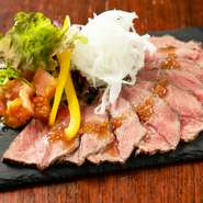 ギルティフリーに食せる『ミスジのローストビーフ（100g）』