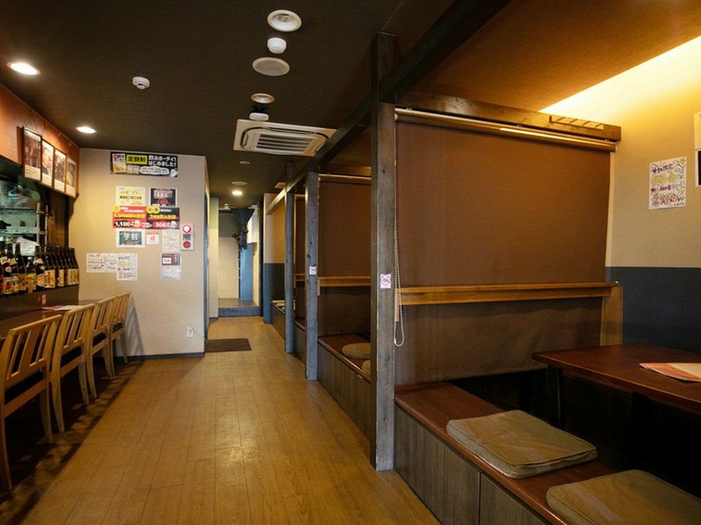 人数によって仕切りを調整してくれるので、気軽に相談してみては