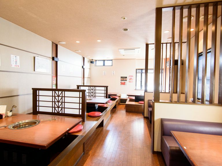 ゆったりと過ごせる落ち着いた雰囲気