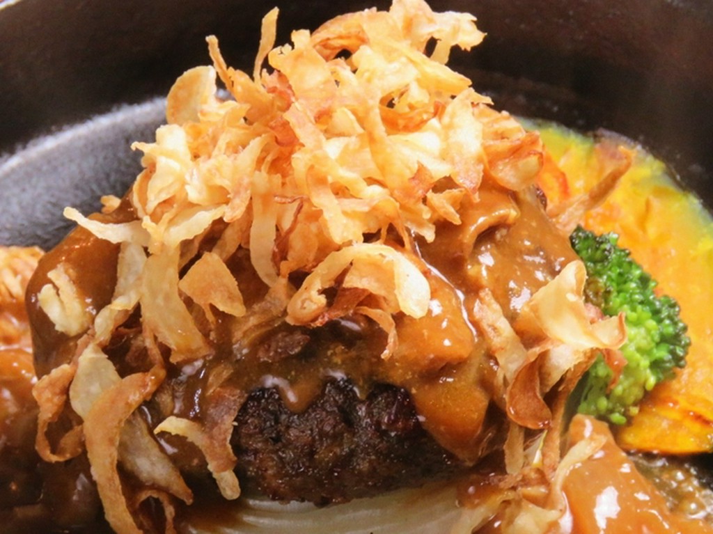 MEAT MEET　能登牛ハンバーグ 能登牛100％ハンバーグ。 ハッシュドビーフソースで