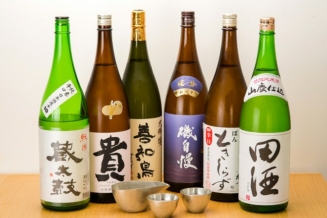 日本酒にこだわっている
