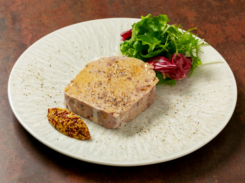 上質な豚の甘みとスパイスがマッチ『大阪なにわ星豚の厚切パテドカンパーニュ』