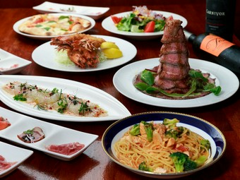 あらゆる場面に活躍、3時間飲み放題『肉三昧コース』