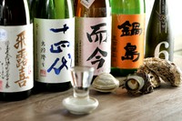 グラスや升で心ゆくまで！『日本酒各種』