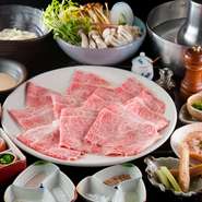 鮮度自慢のしゃぶしゃぶ