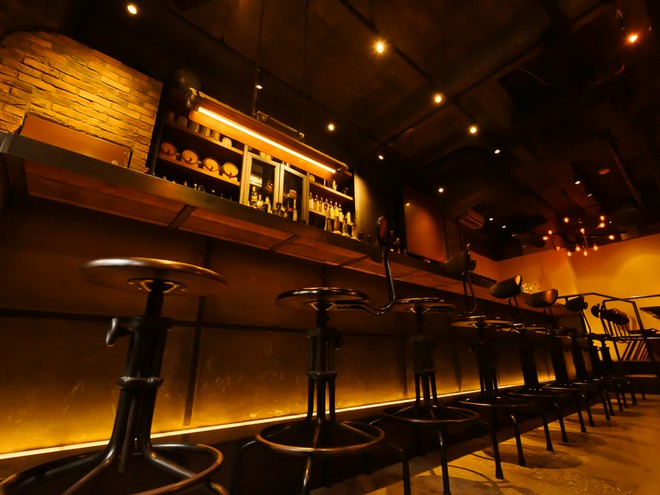 カウンター席がある