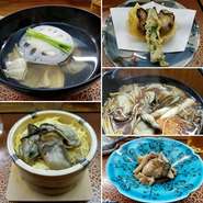 四季に応じた旬の食材をふんだんに使ったコースになります