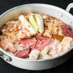 看板メニュー『加賀ちゃん焼き（まぜ焼き）』1人前1780円/2人前3200円