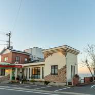 目の前に広がる有明海