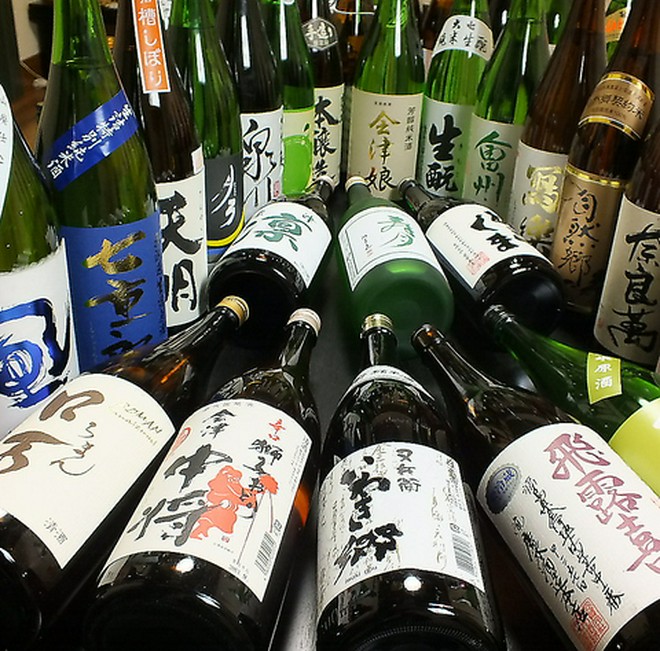 日本酒にこだわっている