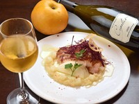 肉の甘みと梨の風味。季節を感じる極上のマリアージュを堪能『夢味ポークステーキ　梨ソース』