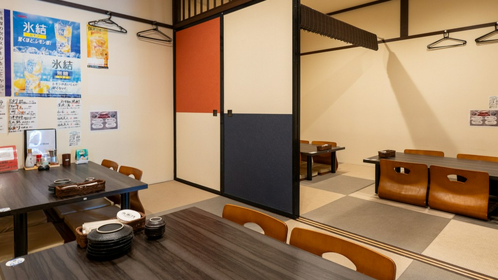 ご宴会には20名様まで可能なお座敷席がオススメ
