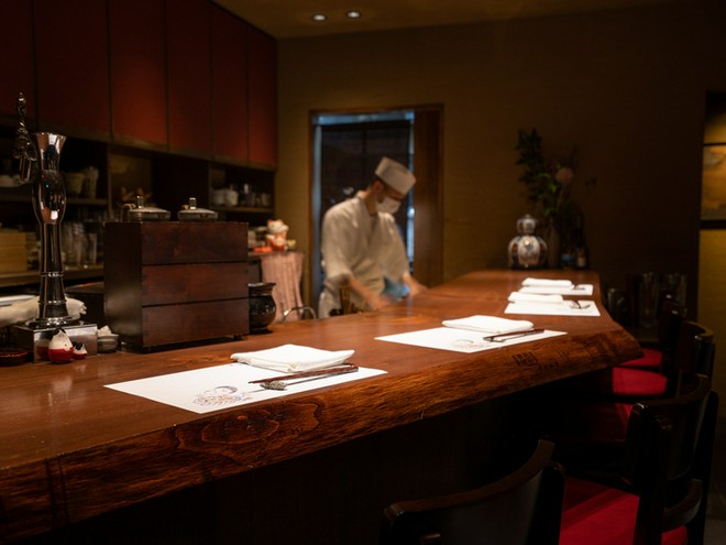 カウンター席がある