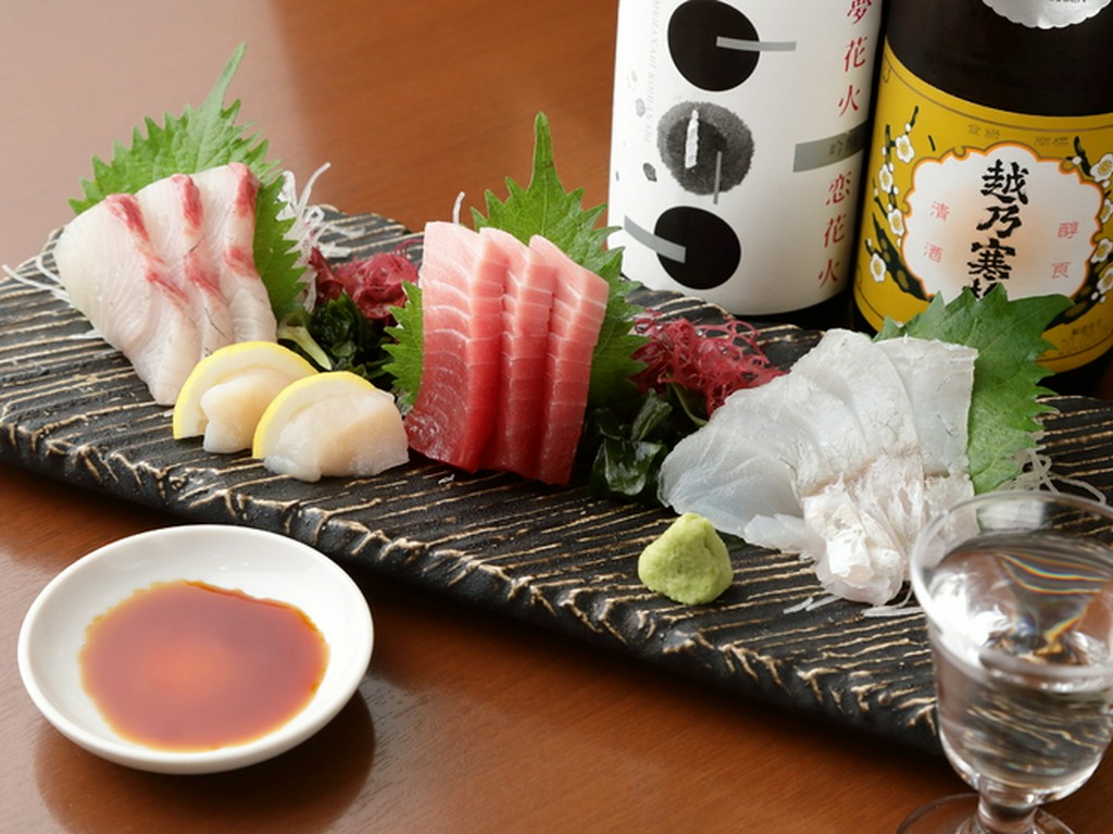 日本酒によく合うメニューが揃っています