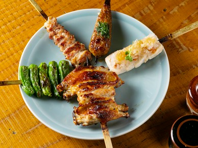 素材のおいしさが凝縮された、お店自慢の『焼き鳥』