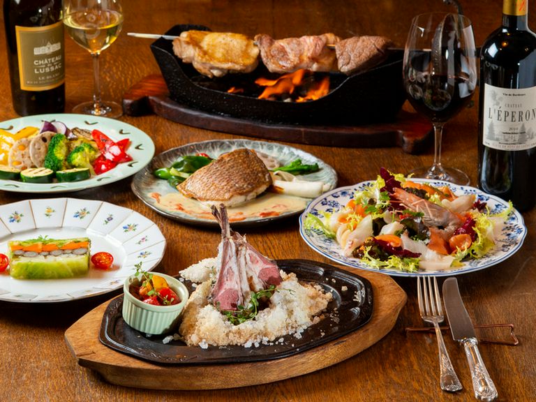 素材の味を活かしつつ、バランスよく控えめに