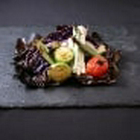 季節野菜の昆布焼き