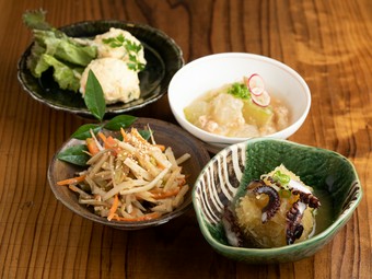 記憶が呼び起こされるような懐かしい味『おばんざい』※料理は日替わり