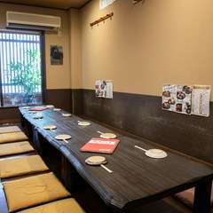 自由にレイアウトができる、二階の座敷