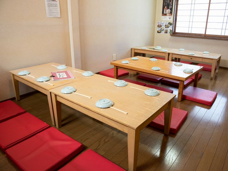 12〜20名様まで収容可能な二階の座敷