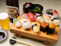 本日の新鮮なネタ10種類