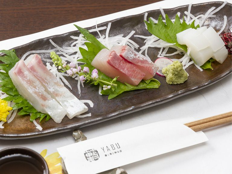 地元明石の魚のお造り