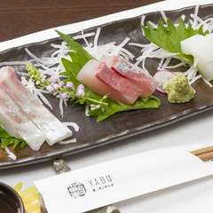 地元明石の魚のお造り