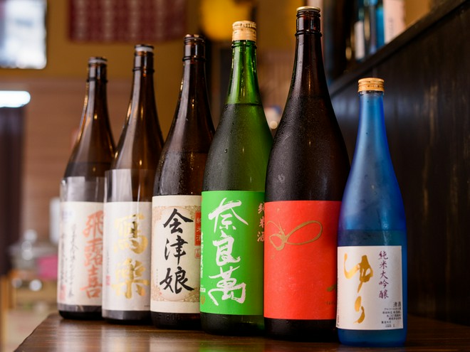 日本酒にこだわっている