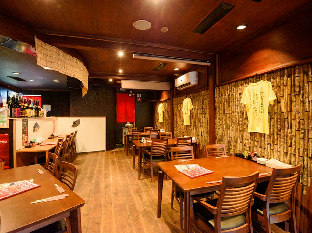 全部で28席。貸切にも対応可能なので、お気軽に相談してみては