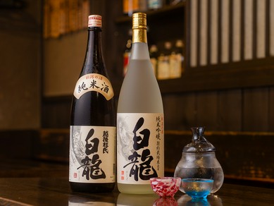 日本酒もお楽しみいただけます