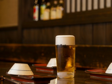 ビールにこだわっています