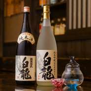 日本酒は充実の品揃えです！