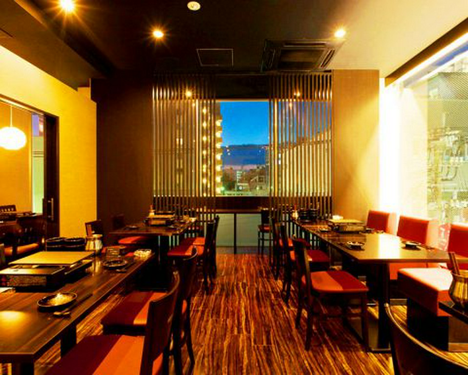 開放的な店舗は女性同士でのご利用にも