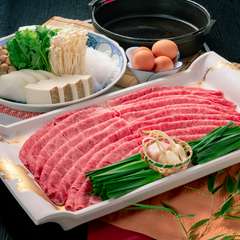 シンプルながらも後を引くおいしさ『久作鍋（すき焼き）』