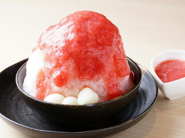 『夏氷』や『甘酒しる粉」など、季節の限定メニューも充実