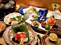 ヒトサラ限定。季節感を大切にしたコース『ヒトサラ限定　夜のコース』