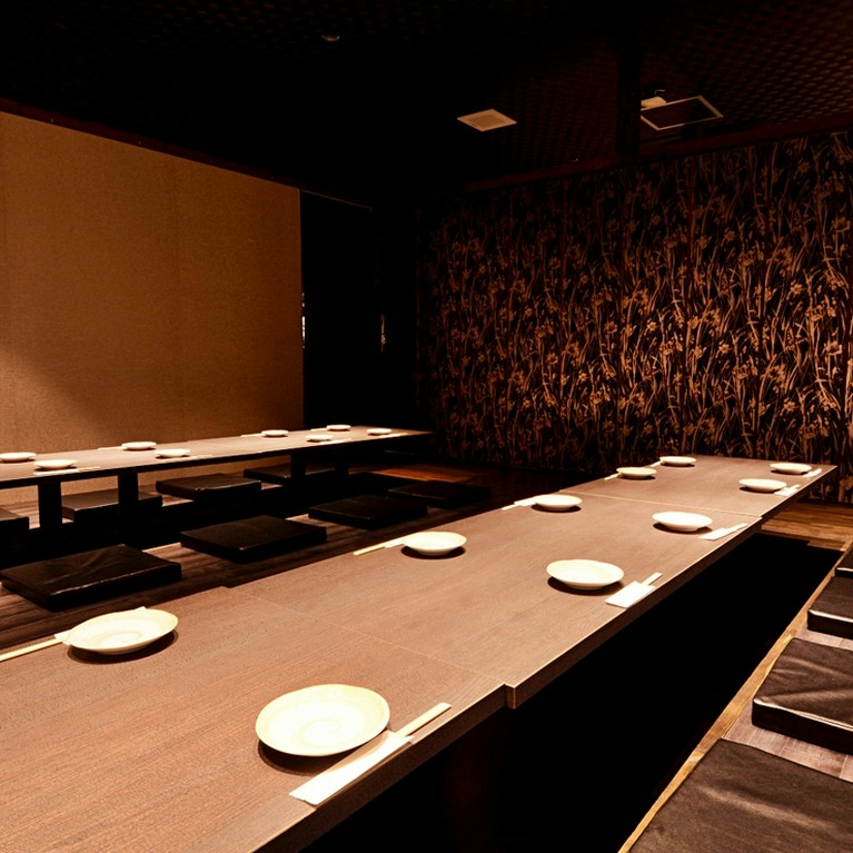 全席完全個室！最大70名様までOKな掘りごたつ個室も！