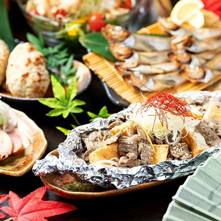 【迷ったらこれ！】春満開！炭まろ満足コース☆＜120分飲み放題付＞5000円⇒4000円