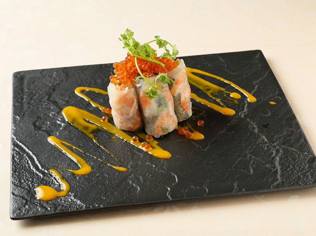 海老と彩り野菜の生春巻き