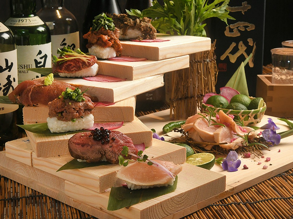 甘くてとろける味わいに悶絶する『肉寿司』