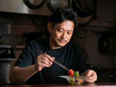 シェフの技を望める特等席