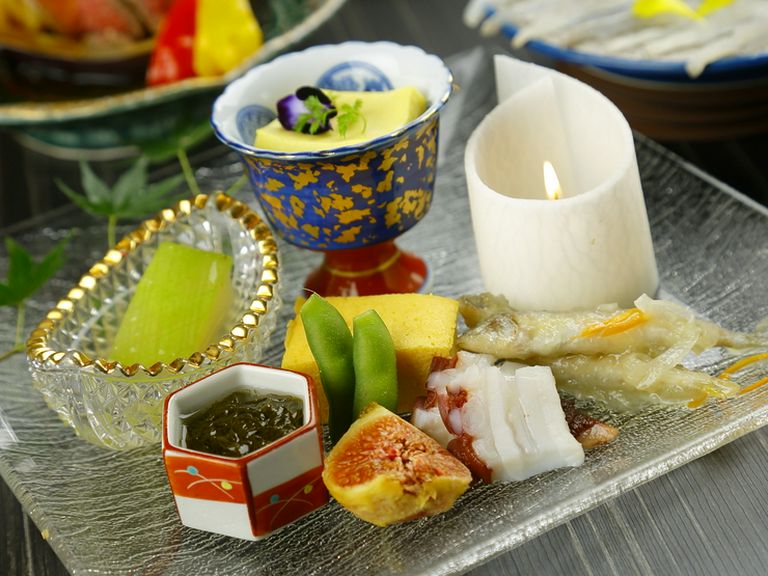 彩り鮮やかな『前菜盛合せ』