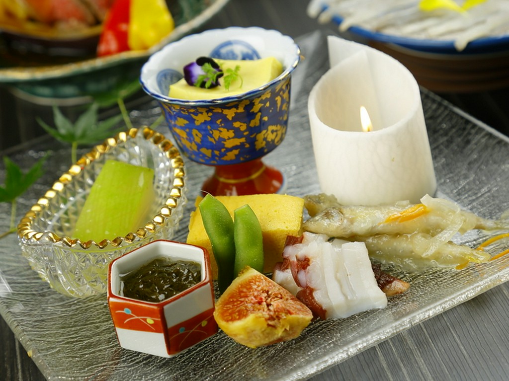 彩り鮮やかな『前菜盛合せ』