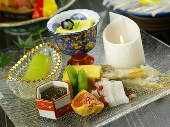 彩り鮮やかな『前菜盛合せ』