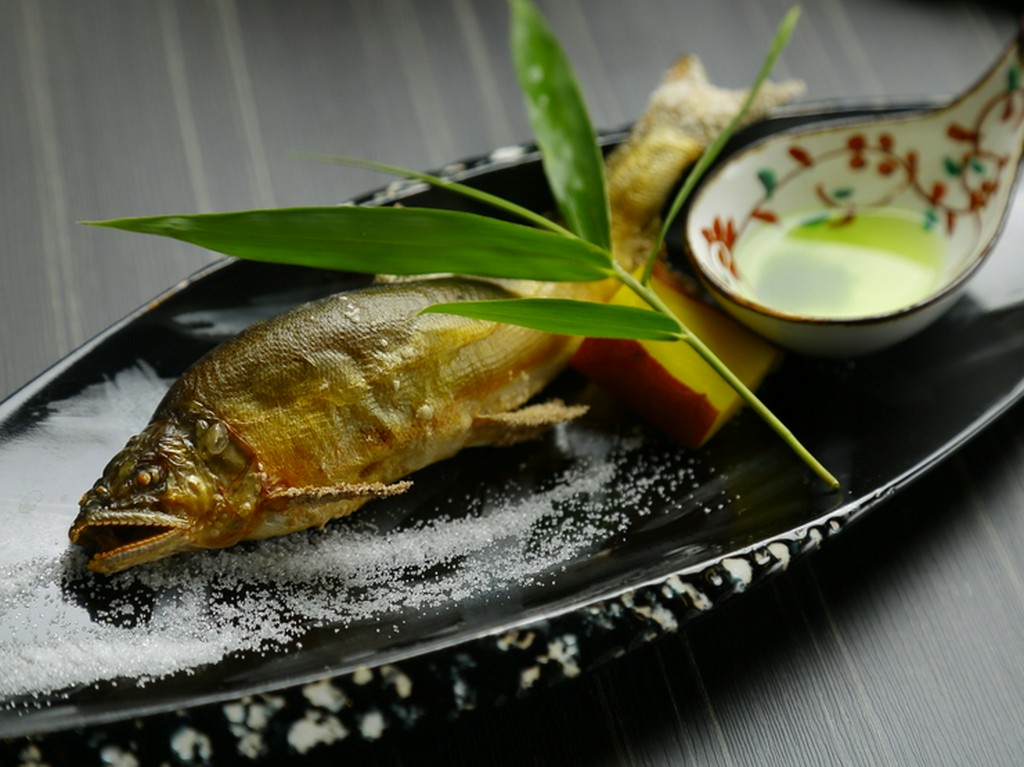 鮎の塩焼き