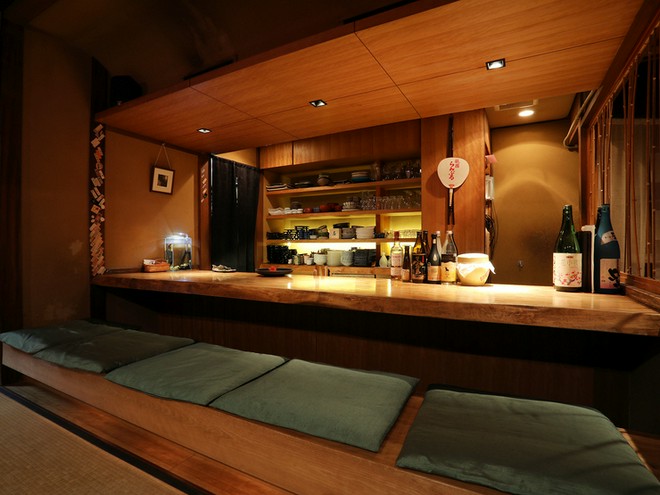 カウンター席がある