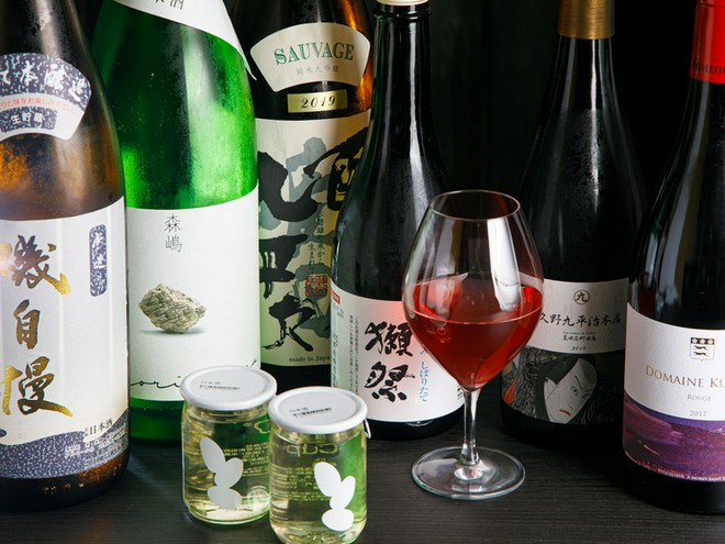 日本酒にこだわっている