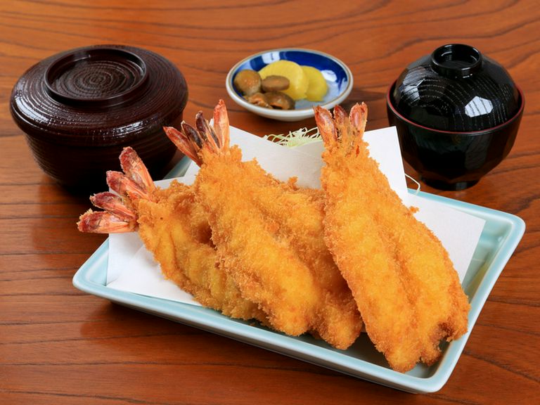 【海老フライ定食】
