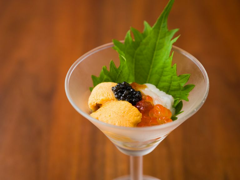 旬のおいしさを満載『季節のカクテルグラス』